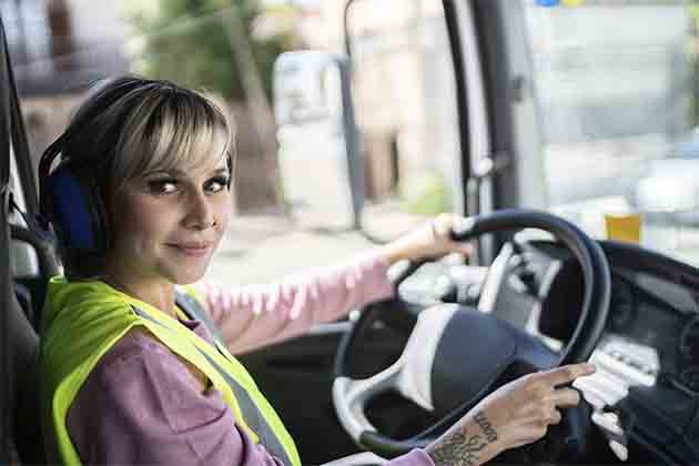 Protetor auricular, um dos EPI's para motoristas de caminhão.