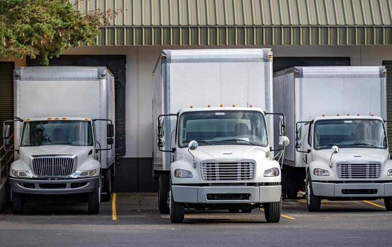 Caminhões preparados para a demanda sazonal de carga